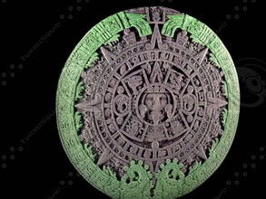 aztec sun 2012 tonalmachiotl ancient architecture azteca calendar collection documedia elements guatemala itza maya mayan mexico model tikal uxmal 3d print model - Mito3D