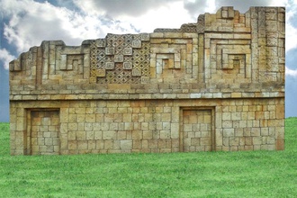 Aztek Tapınağı duvar eski mimarlık azteca documedia guatemala tarihi ıtza manzara maya Maya Meksika model mitolojik pacall palenque berbat sahne taş yapısı tapınaklar tikal sahilde 3d print model - Mito3D