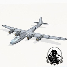 b-29 superfortress 2 29 air aircraft airplane american b battle bomber crafts drive fighter game heavy ii lower military mission model plane poly propeller ready strategic usa veli3d war world ww2 3d print model - Mito3D