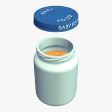 comida de bebê v4 alimentos printable lowpoly 3d print model - Mito3D