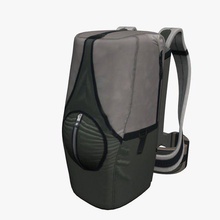 sırt çantası v3 ev öğeleri yazdırılabilir lowpoly eşyaları 3d print model - Mito3D