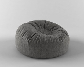 bag chair furnishings furniture model pear seat sofa veluk 3d print model - Mito3D