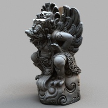 016 bali-Heykeli - 3d a3dworker sanat bali karakter toplama model din heykel heykelciği V-ray'in 3d print model - Mito3D