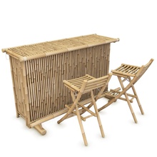 bambú barra de bar bambou la taburete presidente chaise contador el mobiliario muebles modelo pakumo tabla 3d print model - Mito3D