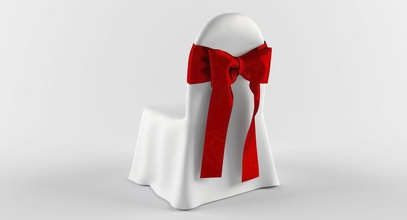 banquet chair cover dining furnishings furniture model orii restaurant wedding 3d print model - Mito3D