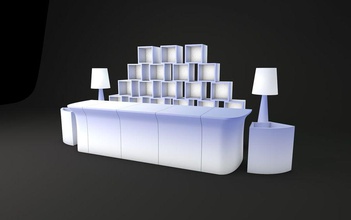 bar Architektur cafe trinken Möbel Industrie Innenraum m studios Modell Teile party store Struktur 3d print model - Mito3D