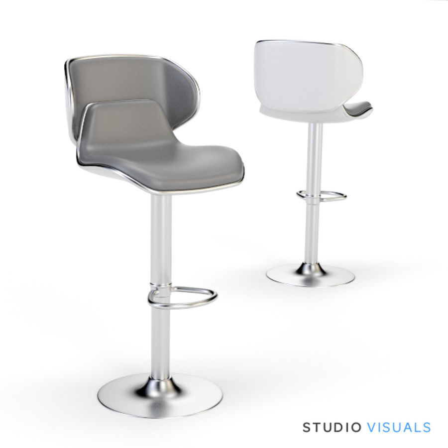 barra de fezes cadeira mobiliário móveis modelo studiovisuals 3D print model - Mito3D