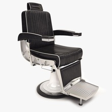 cadeira de barbeiro astuff barberchair barbearia beleza equipamento mobiliário móveis modelo salão 3d print model - Mito3D