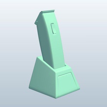 barberclippers v1 barber clippers type 1 personal care printable lowpoly 3d print model - Mito3D