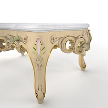barroco mesa de café 04 3ds aizome antiguidades clássico o design fbx mobiliário móveis interior max modelo obj tabela 3d print model - Mito3D