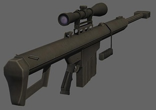 barrett m82a1 scoped rifle 82 a1 a2 gdfootage7 gun m m82 m82a2 military model sniper weapon 3d print model - Mito3D