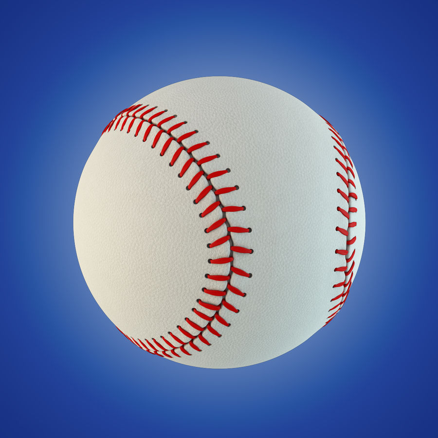 baseball balle les balles de dis3d jeu modèle en jouant sport jouet états-unis 3D print model - Mito3D