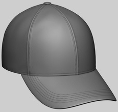 beyzbol şapkası Amerikan ordu basemesh kap cg askeri karakter kıyafetler ekipman moda futbol oyun dişli çocuklar şapka başlık kask insan çocuk erkek adam model pitch sürahi spor güneş 3d print model - Mito3D