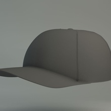 baseball hat accessory cap character clothes model samroe3d sport 3d print model - Mito3D