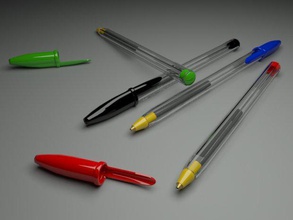 basic-Stift Stift Element Requisiten 3d print model - Mito3D