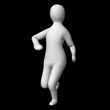 basiccharacterzip basic basiccharacter zip blank character figure guys human ludichris male man mannequin rig 3d print model - Mito3D