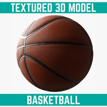 basketball 3d activity balls elements equipment fitness graphics icon isolate leather model object playing raynest spheres sport symbol team texture tournament 3d print model - Mito3D