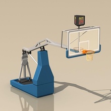basketbol sedyenin arenas geri döndürmez topları sepet en yüksek oy mahkeme oyun hoop model net Olimpiyat spor Stadyumu 3d print model - Mito3D