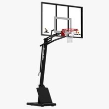 basketball hoop 3d molier architecture arenas backboard college court dunk elements equipment gym international model net netball outdoor parking playing realistic rim school sport stadium stand vray web 3d print model - Mito3D