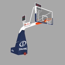 basketball hoop 3degestar arenas balls basket court game goal model playing rim scoreboard spalding sport team time 3d print model - Mito3D