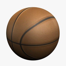 basketball v2 Sport zahlen - Ausrüstung bedruckbar ist lowpoly Sport-Figuren-Ausrüstung 3d print model - Mito3D