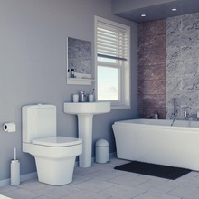 la salle de bains l'architecture bain baignoire blender bomi1337 maison l'intérieur miroir modèle moderne repos chambre scène douche évier appuyez sur des toilettes le tube wc 3d print model - Mito3D