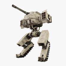 la batalla mech 1 android de battletech bot carácter detalle droid fi gratuita hainecut máquina material militar modelo el robot robótica sci soldado tanque textura vehículo guerrero 3d print model - Mito3D