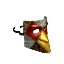 maschera bauta v1 la abbigliamento stampabile lowpoly 3d print model - Mito3D