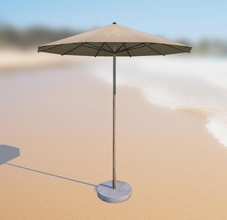 parasol plage café toile l'ameublement le mobilier karynatrychyk de modèle plein air piscine la mer bord soleil en bois 3d print model - Mito3D