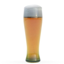 bicchiere da birra 3d l'alcol bar bavarese becks bevanda la bottiglia marrone tazza a proposito schiuma cibo di vetro il liquido max modello partito pinta ristorante tai11 vray giallo 3d print model - Mito3D