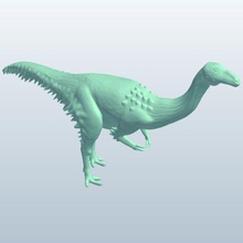 beishanlong v2 dinozorlar yazdırılabilir lowpoly 3d print model - Mito3D