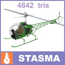 bell-47 helicopter 47 aerial air aircraft airplane army avia bell engine korean medical military model pilot plane rescue school sioux stasma transport vehicle vietnam 3d print model - Mito3D