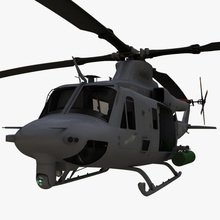 bell uh-1y venom 1 1y 3degestar hava uçak ordu soğuk gunship helikopter huey deniz askeri model ulaşım ah uh1 bize usmc savaş 3d print model - Mito3D