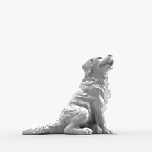 perro de montaña bernés animal bestia canino criaturas la decoración estatuilla giimann interior modelo las mascotas porcelana scan escultura estatua 3d print model - Mito3D