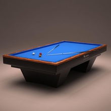 billiard table balls biljart billiards cue design designer elmarnieser gabriels model modern pool snooker sport 3d print model - Mito3D