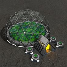 biyosfer sci-fi bina uzaylı mimarlık temel koloni inşaat kubbe çiftlik fi kurgu gelecek kvakling askeri model portal roket rts sci bilim scifi alanı uzay gemisi istasyonu yapısı 3d print model - Mito3D
