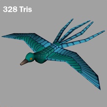 kuş hayvan karakter toplama oyun gast3dmodels daha düşük model poly 3d print model - Mito3D