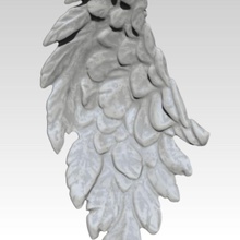 bird angel eagle animal wing 3dprinter architecture birdangeleagleanimal elements feather gameready griffon gryphone lower lowpoly lucky hunter 2008 model poly unity3d 3d print model - Mito3D