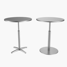bistro tabelas 3dlibrary barra o café jantar fasem fiorile mobiliário móveis max de metal modelo pátio restaurante tabela vray 3d print model - Mito3D
