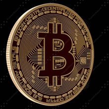 bitcoin la banque bit trésorerie les pièces de monnaie collection cryptographie électronique finances financiers or icône industrielle mine modèle l'argent paiement symbole vachagan virtuels 3d print model - Mito3D