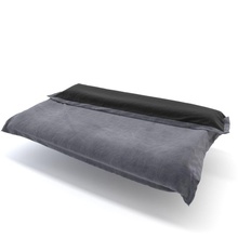 battaniye yatak odası bedspring bez kapak tasarım detay kumaş mobilyalar mobilya yüksek kaliteli kopchenuj keten model yastık ekose poly gerçekçi levha yumuşak 3d print model - Mito3D