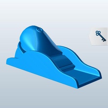 block Flugzeug v1 tools - Ausrüstung bedruckbar ist lowpoly Werkzeuge-Ausrüstung 3d print model - Mito3D