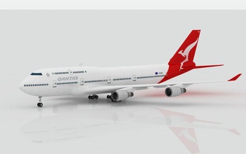 boeing 747 da qantas 350 787 a300 a310 a318 a320 a321 a330 a340 a350 a380 o ar a airbus aeronaves de avião comerciais histórico jumbo klm modelo super termixx transporter 3d print model - Mito3D