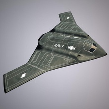 bomber stealth low poly 3d 3dmotus air aircraft airplane flight fly jet lower max military model navy obj plane usaf warfare wing 3d print model - Mito3D