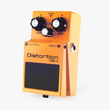 boss ds-1 guitar effect pedal 1 audio digital distortion ds ds1 effects electronic electronics instrument mind model music neon pedals rock roland sound toned 3d print model - Mito3D