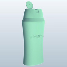 frasco de shampoo v1 garrafa pessoal cuidados printable lowpoly pessoais 3d print model - Mito3D