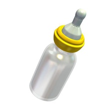 bottle v1 baby bottle1 personal care printable lowpoly 3d print model - Mito3D