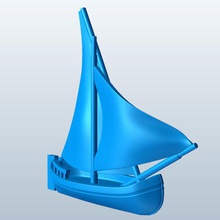 bracera v1 ships seacraft printable lowpoly 3d print model - Mito3D