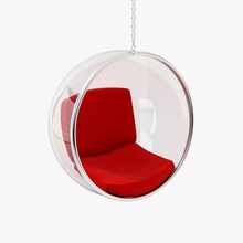 kabarcık sandalye 3d Görünümüdür aarnio koltuk bandit bubbles chaise krom klasik çağdaş yemek eero mobilyalar mobilya iç lajhar canlı model modern ofis piksel oda görselleştirme 3d print model - Mito3D