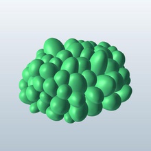 bubble coral v1 kabarcık mercan balık su hayat yazdırılabilir lowpoly 3d print model - Mito3D